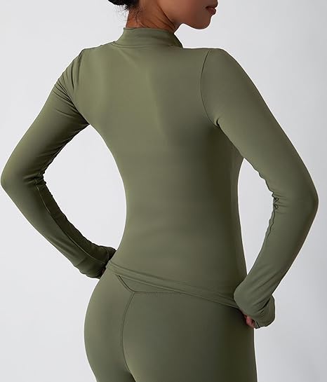 Belriviere Womens Two Piece Tracksuit Set Long Sleeve Zipper Jacket