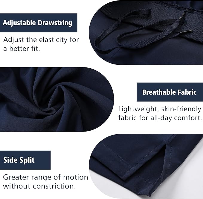 Mens Gym Running Shorts Athletic Men with Zip Pockets