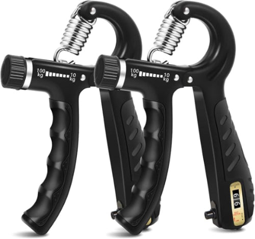 2PCS Grip Strength Trainer with 22-220Lbs (10-100kg)